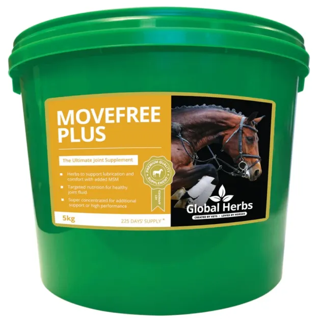MoveFree Plus Global Herbs The Ultimate Joint Supplement 5kg Horse Supplement