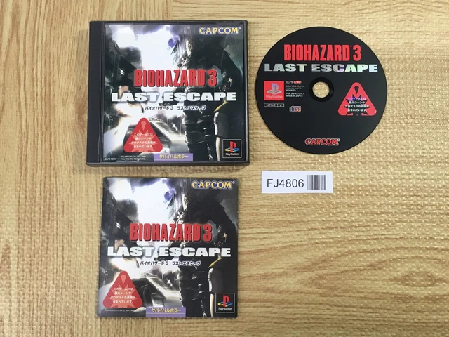 Biohazard 3 Last Escape – PS1 (Japan Import) – Testé, Fonctionne