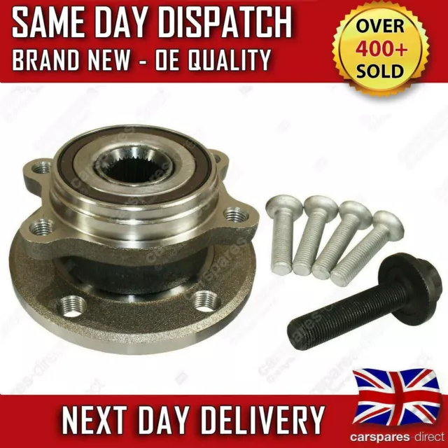 Vw Passat B6 B7 Wheel Bearing Front / Rear 4 Stud Hub Kit + Abs Sensor 2005 2014