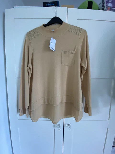 Next ochre jumper store