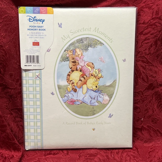 Disney Pooh Baby Memory Book My Sweetest Moment A Book Of Baby's Early Years New