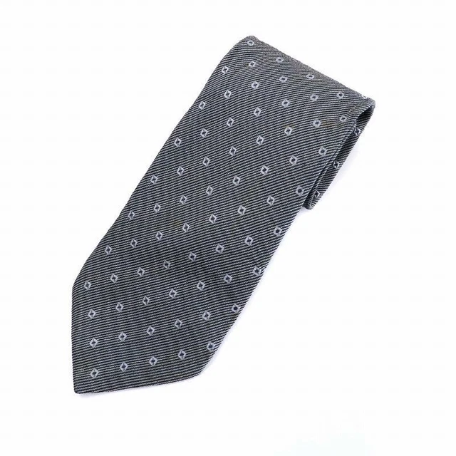 Giorgio Armani Cravat Cravatte Tie Made In Italy Silk Regular Embroidery a609