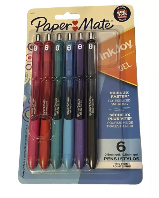 Dong-A Ultra Fine Point 0.3mm Ink pen Assorted 10 Colors Gel Pens Thin line  and Smooth touches Gel Ink Rolling ball pens, Multicolor, 10 Count (Pack