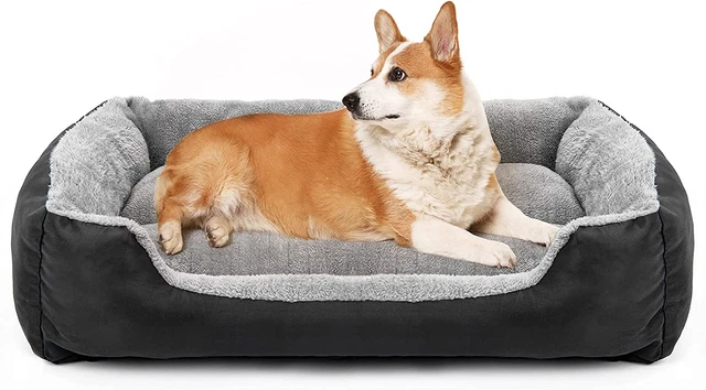 Dog Beds for Large Dogs, Washable Pet Bed Mattress Comfortable, Warming Rectangl