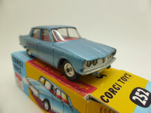 Corgi Toys 206A – Hillman Husky – Beige Foncé – 1956 – Échelle 1/44 – Miniature Ancienne