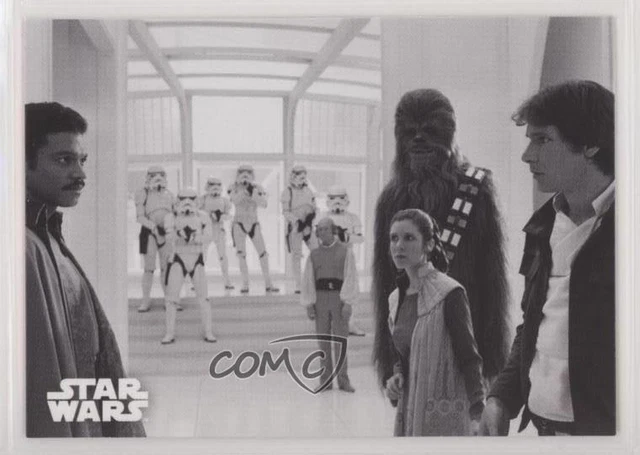 2019 Star Wars Black and White: Empire Strikes Back Lando Calrissian Lobot 2k3