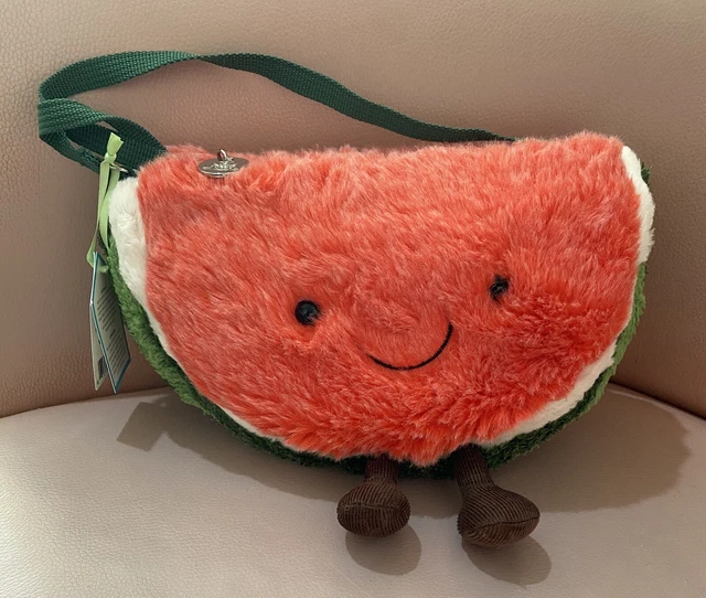 JELLYCAT AMUSEABLE WATERMELON Bag{One Size}{A4WBN}{Bags} £28.00