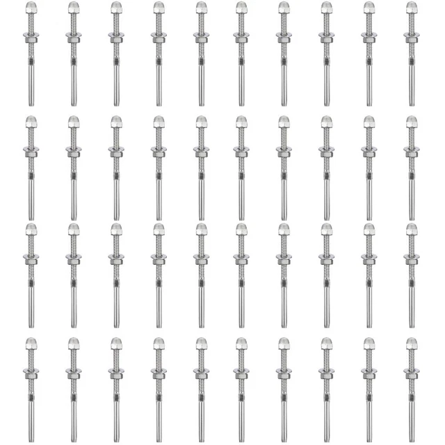 4x Handsenkspanner Deckgeländer-Kabelspanner Seilspanner aus Edelstahl