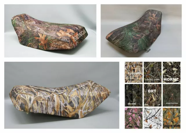 HONDA TRX300 Fourtrax 300 Seat Cover 25 COLORS, 2-TONE AND CAMO OPTIONS  (ST)
