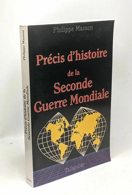 Précis d'Histoire de la Seconde Guerre Mondiale | Masson Philippe | Bon état