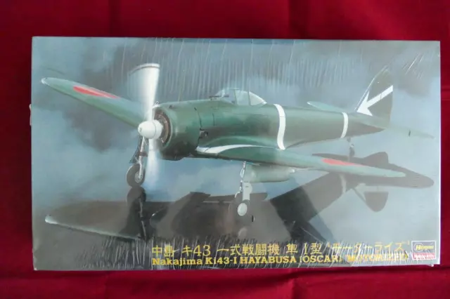 Hasegawa Nakajima Ki43-I Hayabusa  Oscar motorized - 1/48 Scale model - Neuf