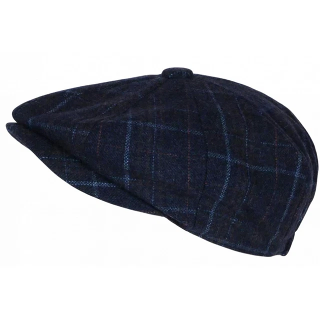 Casquette Béret Homme En PU Cuir - Style Britannique Vintage - Taille Réglable 56-59 Cm - Neuf Avec étiquettes