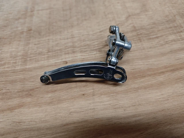 Dérailleur Avant Campagnolo RECORD COMPACT - 2x10 Vitesses - Pince 32 Mm - Occasion Excellent état