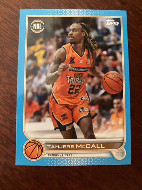 22/23 topps nbl blue #28 Tahjere McCall