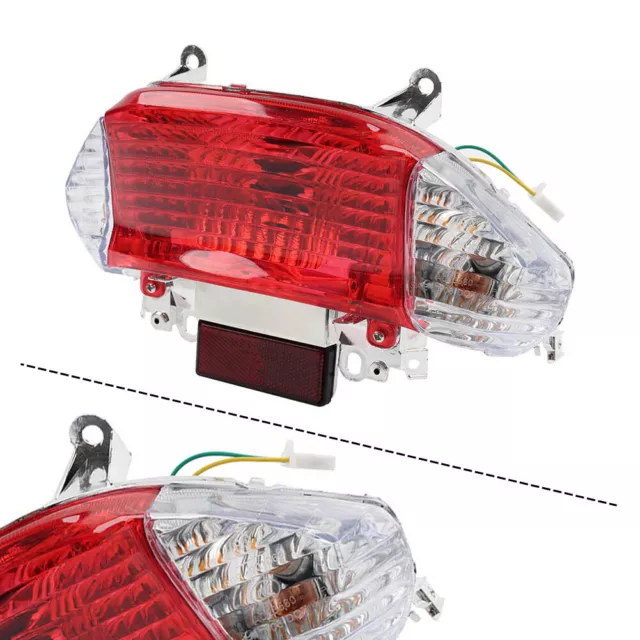 12V Taillight Rear Stop Light Lamp For Gy6 50cc Scooters Moped UK