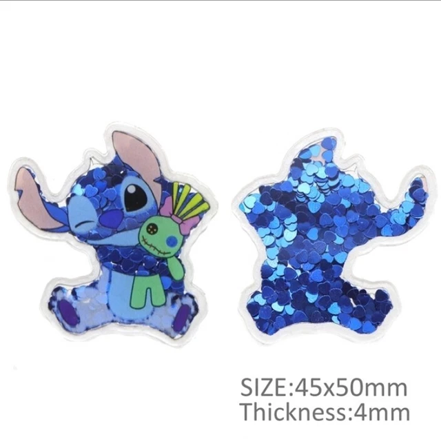 Acrylic Resin Bow Center Flatback Shaker confetti 1091816 Stitch Alien
