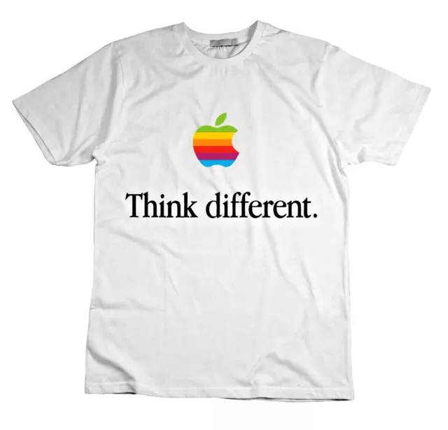 Think different, white T-shirt