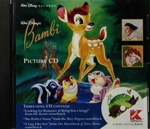 Walt Disneys Bambi - Picture CD - Audio CD By Various - VERY GOOD
