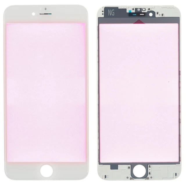 Affichage Verre + Cadre IPHONE 6 Plus Fenêtre Blanc Ng-Pro