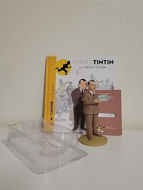 Figurine Tintin Collection Officielle N° 78 AL CAPONE LE ROI DES GANGSTERS