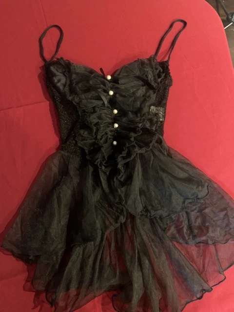 THE LINGERIE COMPANY black baby doll lingerie Medium $20.27 - PicClick AU image.
