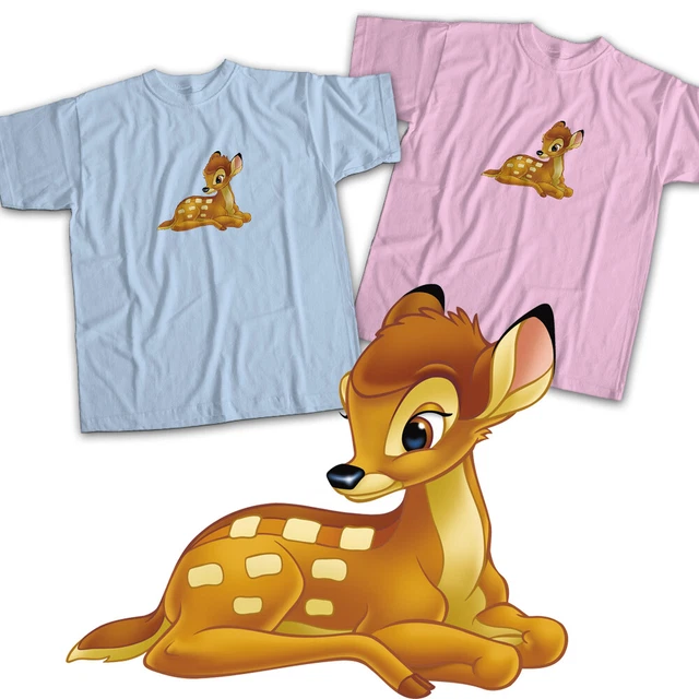 BAMBI DEER CARTOON Movie Classic Film Cute Mens Womens Kids Unisex Tee