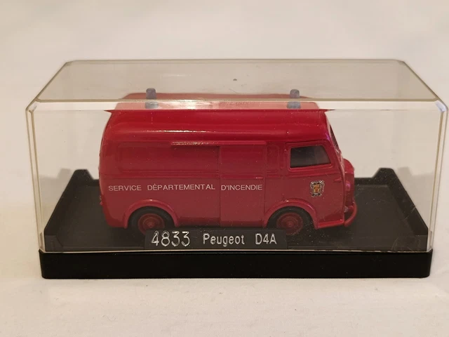 MINIROUTE KIT MONTE - 1/43 - PEUGEOT 304 POMPIER ALLIER - MIB ! RARE