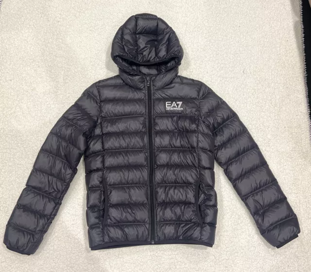 Boys armani sales puffer jacket