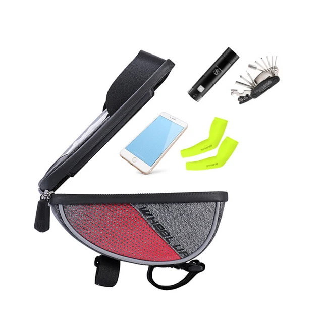 6 pouces sac de vélo sac étanche sac à écran tactile téléphone 4