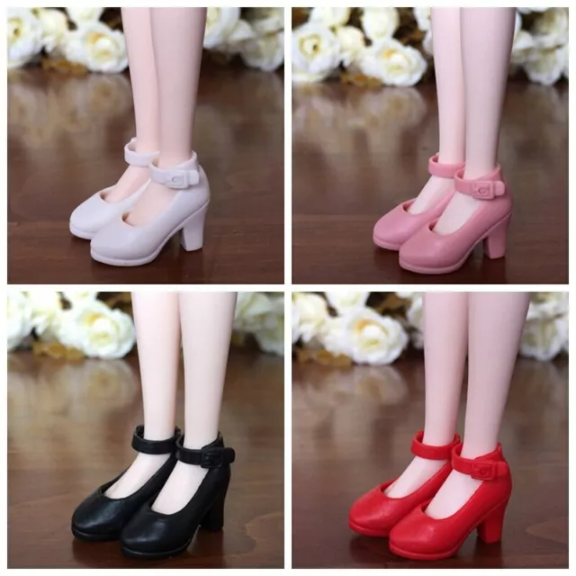 Doll Shoes For Blythe Doll High Heel Shoes For Licca Doll Mini Shoes 1/6 BJD Toy