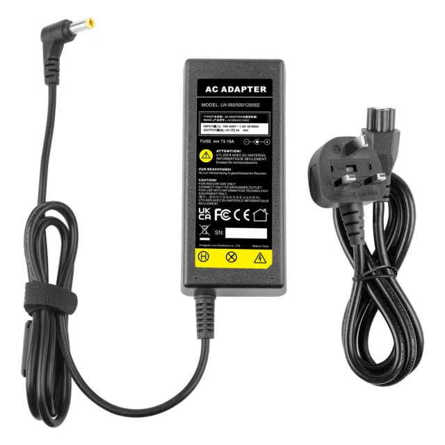 12V 5A MAINS Charger for Snap On Portable Power PORPR 1700 Booster Pack
