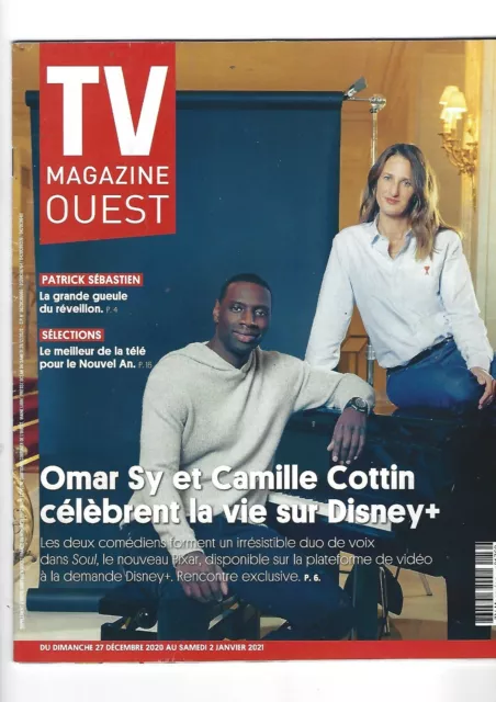 TV MAGAZINE OUEST-27 DECEMBRE 2020-OMAR SY et Camille COTTIN/Patrick SEBASTIEN