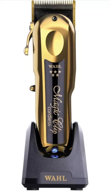 WAHL Professional 5 Star Gold Cordless Magic Clip Hair Clipper