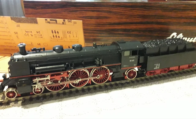 Liliput H0 - 10301 - Locomotive à Vapeur Avec Wagon Tender Classe 62 Db