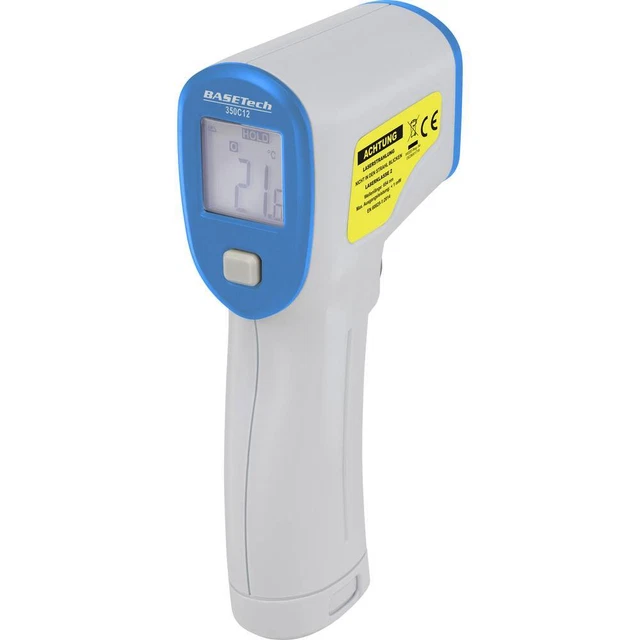 Thermomètre infrarouge Basetech 350C12 Optique 12:1 -50 - 350 °C pyromètre