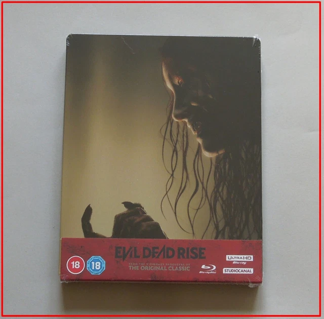 EVIL DEAD RISE Uk 4K Ultra Hd + BluRay Steelbook * New Loose Disc ! EUR 39,11 PicClick DE