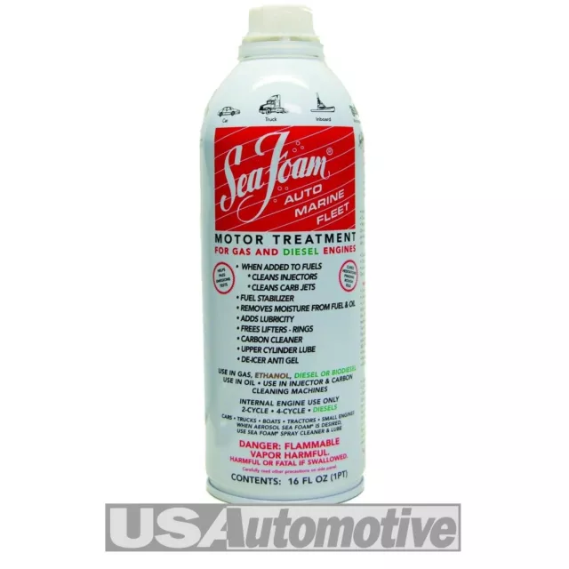 SEA FOAM Diesel Petrol Engine Injector Cleaner & Fuel Stabiliser. SeaFoam SF16