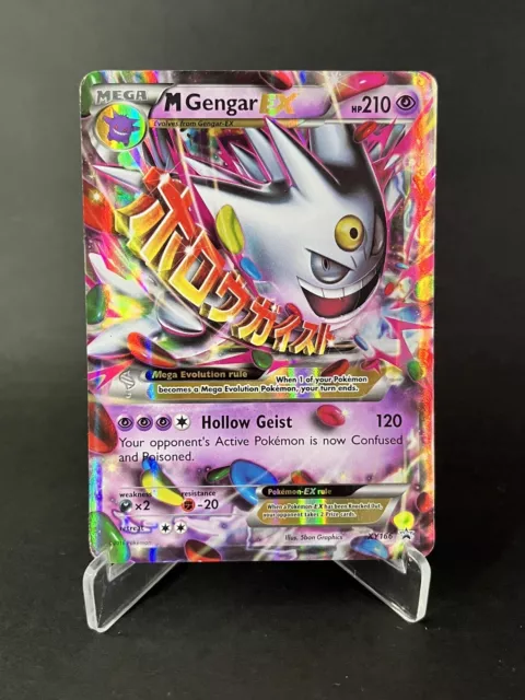 Pokémon TCG: M Gengar EX XY166 Pokémon XY Black Star Promo Holo Ultra Rare