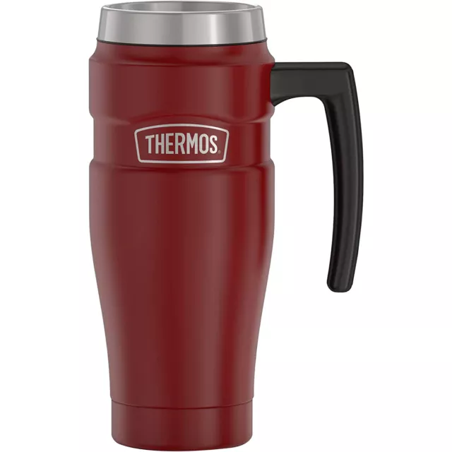 Thermos 16 oz. Stainless King Insulated Stainless Steel Travel Mug with Handle