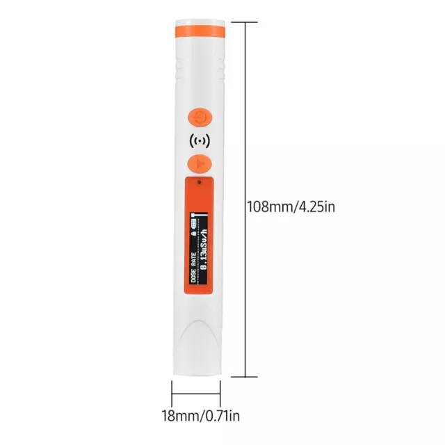 Geiger Contatore Nucleare Radiazione Detector-Beta Gamma x-Ray Radioattivo