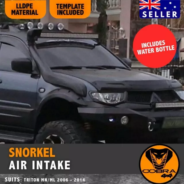 Snorkel Kit for MITSUBISHI TRITON ML MN 2006 - 2014 Overflow bottle Air Intake