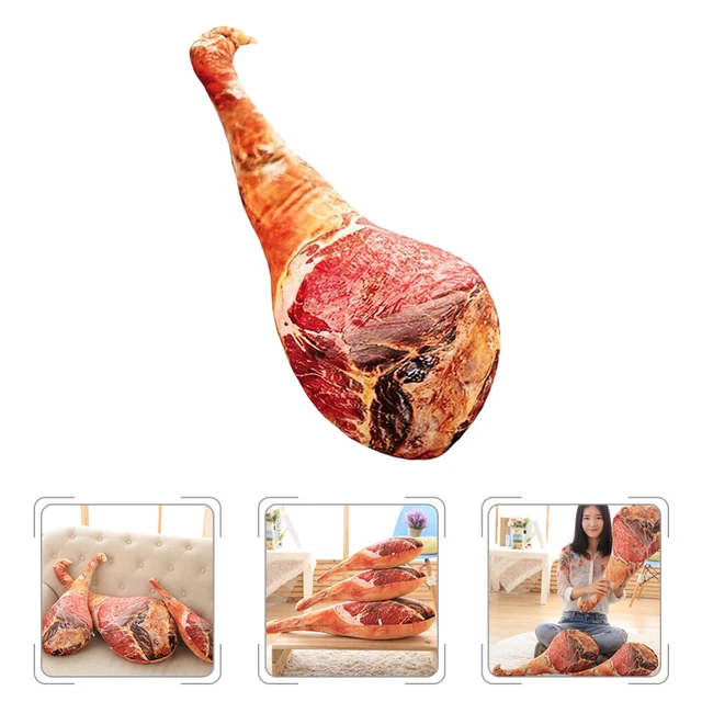 Cuscino corto peluche prosciutto pane grande abbraccio prosciutto cuscino peluche divano giocattolo
