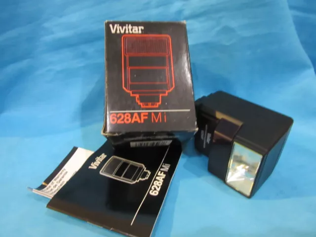 Vivitar 628AF Mi Flash Fully Dedicated For Minolta 3000i, 7000i, 3300i, 7700i