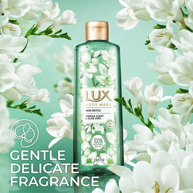 Lux Fresia Fragranza & Aloe Vera Bagnoschiuma Doccia Gel Per Skin Pulizia