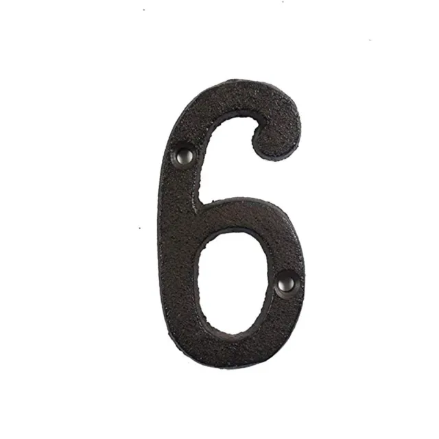 House Address Sign Retro Metal Letters Metal Alphabet Iron Cast Numbers