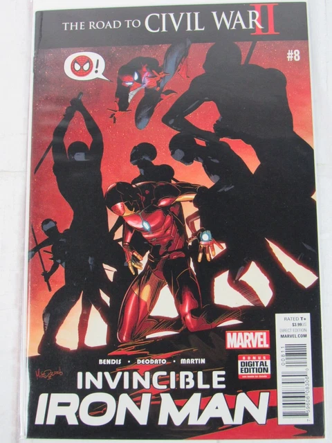 Invincible Iron Man #8 June 2016 Marvel Comics