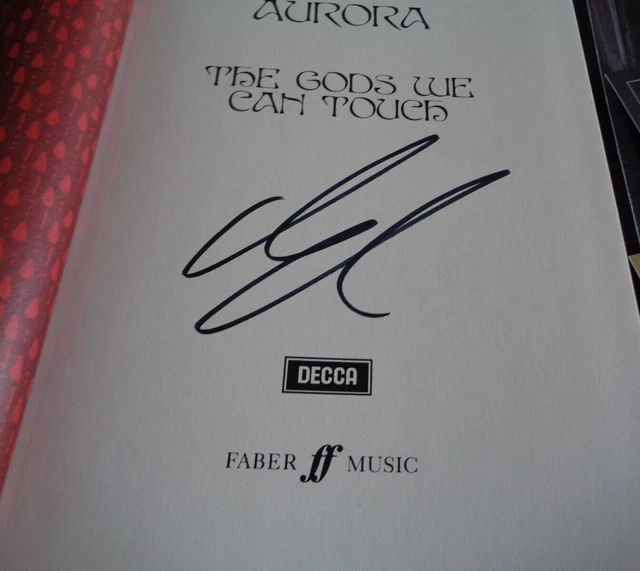 AURORA 直筆サイン The Gods We Can Touch サマソニ AURORA THE GODS We Can Touch Signed /Autograph Sealed Deluxe Book