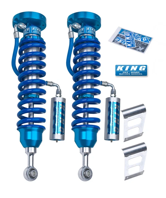 King Shocks for 2007+ Toyota Tundra 2.5 Dia Front Coilover w/Remote Reservoir