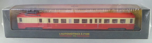 Automotrice Z-7100 SNCF électrique 1960 – Modèle HO Neuf Par Atlas