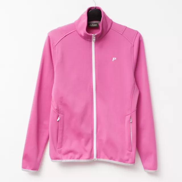 Peak Performance Giacca Rosa Donna M Completo Maglione Zip Tuta Top Sportswear